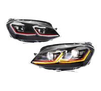 QINSHU Phares Avant Phares LED Pour VW Pour Golf Pour VII MK7 Pour T Pour TDI 2012-2017 Ensemble Feux Avant Dynamiques