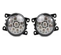 QINSHU Pour Opel Pour Astra HG Mk5 VXR 2004-2010, Ensemble De Feux Antibrouillard Avant Agila Antibrouillard(Pair Yellow LED)
