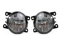 QINSHU Pour Opel Pour Astra HG Mk5 VXR 2004-2010, Ensemble De Feux Antibrouillard Avant Agila Antibrouillard(Pair Yellow LED B)