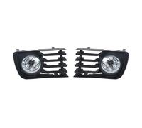 QINSHU Pour Toyota Pour Prius 2004-2009 Grille Feu Antibrouillard Avant Avec Interrupteur Câbles Ampoules Antibrouillard(NO Switch and wire)