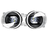 QINSHU Voiture Clignotants Ensemble De Phares Antibrouillard LED Pour Benz, Pour Sprinter W906 2014 2015 2016 2017 2018, 2X30W, Lentille Voiture, Feu Jour