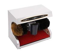 Qinshunxi Cireuse à Chaussures électrique avec sonde de détection Automatique, polisseuse de Chaussures électrique Portable pour Sacs en Cuir, Entretien des sièges de Voiture (Blanc)