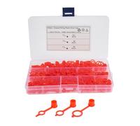 Qinsky Bouchon de Graisseur en Plastique,150 Pcs Bouchon de Graisseur Bouchon de Protection Bouchons Anti-Poussière Universel avec Boîte de Rangement pour la Plupart des Voitures de Motos(M6/M8/M10)
