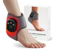 Qinux FootRevita Masseur de cheville avec vibration et chaleur, réglable et portable pour un usage quotidien, relaxation et confort