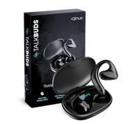 Qinux TalkBuds - Écouteurs Traducteurs à Intelligence Artificielle | Traduction en Temps Réel dans +140 Langues | Compatibles avec Android et iOS | Connexion Bluetooth 5.1