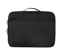 QINZITAO 180 degrés Complètement ouvert Tablet Bag Sleeve Sac à main Portable Laptop Sleeve Case For Outdoor Business Voyage Accessoires