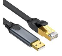 QINZITAO Câble adaptateur USB vers RJ45 pour routeur RJ45 8P8C Convertisseurs Console USB Câbles Commutateurs Câble de commande