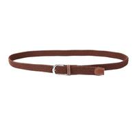 QINZITAO Ceinture élastique tressée extensible pour jeans et pantalons Taille réglable avec boucle sans trou Design décontracté