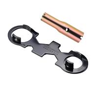 QINZITAO Clé de rechange multifonction pour robinet - Outil pour changer facilement la cartouche - Différentes tailles