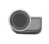 QINZITAO Général Support de téléphone magnétique pour voiture Rotation à 360° Bords arrondis Installation à clip Ne bloque pas la vue pour automobile