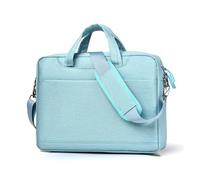 QINZITAO Housse imperméable pour ordinateur portable avec bandoulière intérieure en peluche pour ordinateur de 14/15,6" pour homme et femme