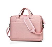QINZITAO Housse imperméable pour ordinateur portable avec bandoulière intérieure en peluche pour ordinateur de 14/15,6" pour homme et femme