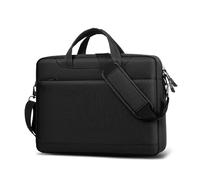 QINZITAO Housse pour ordinateur portable avec bandoulière intérieure en peluche pour ordinateur de 14/15,6" pour homme et femme