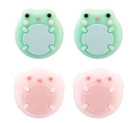 QINZITAO Lot de 4 capuchons de rechange pour manette - Motif animal