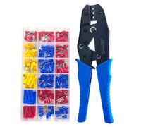 QINZITAO LS2546B Pince à sertir manuelle à cliquet pour connexion électrique photovoltaïque solaire avec module précis