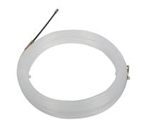 QINZITAO Outil de traction de câble d'électricien, 10 mètres, ressort rétractable en nylon, 3 mm d'épaisseur, aide à l'installation de câble pour câblage mural