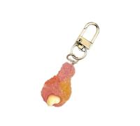QINZITAO Porte-clés amusant en forme de jambe de poulet avec un joli design pour ajouter du plaisir et du rire dans la vie quotidienne pour tout le monde