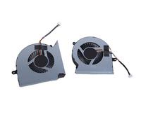 QINZITAO Ventilateur de refroidissement interne de remplacement pour ordinateur portable GL65 GE65 GP65 WE65 WE65 MS-16U