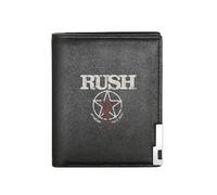 QIOEURYU Classic Wallet Rush 1977 American Tour Graphismes Affaires Hommes Décontractés Élégant Simple Pratique Stylé Graphique d’impression pour hommes et femmes