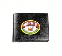 QIOEURYU Portefeuille pour hommes femmes Extrait de levure de marmite : vitamines 100% végétarien Business Mens Casual Simple Pratique Stylé Impression PU