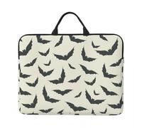 QIOEURYU Sac à dos Chauves-souris Sac d’ordinateur Sac d’ordinateur Voyage d’affaires 14 pouces résistant à l’eau Grand étui pour ordinateur portable Loisirs en plein air