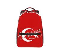 QIOEURYU Sac à dos Jiu Jitsu Brésilien Enso Blanc Arts Martiaux Sac à dos Grande capacité Enfants BookBag École Sac à bandoulière pour hommes Femmes Cadeaux de vacances