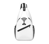 QIOEURYU Sac à dos Méditer Icône Sac de poitrine Hommes Sling Bandoulière Sac de poitrine Voyage Randonnée Sac à bandoulière Loisirs Extérieur Cadeaux de vacances