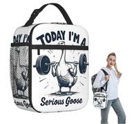 QIOEURYU Sac à lunch isolant de voyage pour femmes aujourd’hui Je suis une vraie femme qui fait de la musculation Gym Enfants Boîtes alimentaires portables Boîte à lunch thermique Cadeaux de vacances