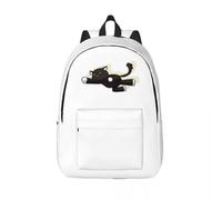 QIOEURYU Sacs à dos, allez MR MEW ! - Mew Shot Toile simple et élégante pour femmes Loisirs Cadeaux de plein air pour garçons et filles