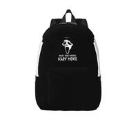 QIOEURYU Sacs à dos Ghostface Quel est votre film d’horreur préféré Halloween Toile simple et stylée Feminina Leisure Outdoor