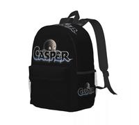 QIOEURYU Sacs à dos Le sympathique Casper étudiant garçons filles BookBag enfants sac d’école ordinateur portable sacs à bandoulière pour hommes femmes Loisirs en Plein Air Cadeaux de Vacances