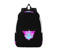 QIOEURYU Sacs à dos légers et à grande capacité PROMARE Flame Simple et élégant Man Outdoor Leisure Gift pour garçons et filles