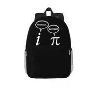 QIOEURYU Sacs à dos Loisirs En plein air Être rationnel Obtenir Réel Imaginaire Math Pi Adolescent Bookbag Dessin animé Enfants Sacs d’école de voyage Sac à bandoulière Cadeaux de vacances