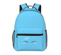 QIOEURYU Sacs à dos Sac de voyage pour hommes Femmes Filles Étudiants Heureux Rimuru Durable Un Personnaliser Décontracté Loisirs Cadeaux de vacances en plein air