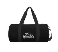 QIOEURYU Sacs de voyage Sacs à main Rester humble Calligraphie Design Salle de sport Grande capacité Nouveauté Hommes Femmes Design Portable Fitness Bag Loisirs En plein air