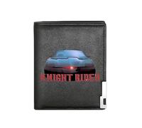 QIOEURYU Série de portefeuilles pour hommes Classique Am Affiche de film Cadeaux Affaires Homme décontracté Élégant Simple Pratique