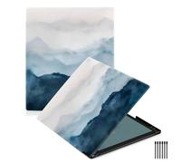 QIOFEARTH Étui Fin et léger pour Tablette BOOX Note Air 3 C/Note Air 122" avec Porte-Stylo intégré, livré avec Embouts BOOX (Montagne brumeuse)