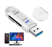 Qiongni Clé USB rapide | Lecteur de cartes multifonction sans attente 5 Gbit/s USB - Accessoire électronique pour tablettes, drones, moniteurs, téléviseurs LCD, appareils photo, ordinateurs