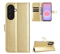QiongniAN Compatible avec Samsung Galaxy A57 5G SM-A576B/DS Coque Housse Etui Cover Gold