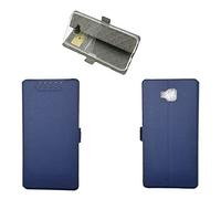 QiongniAN Coque pour ASUS ZenFone Live Plus ZB553KL X00LDA X00LDB / ZenFone 4 Selfie ZD553KL Coque Housse Etui Cover Blue