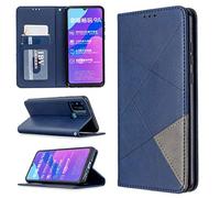 QiongniAN Coque pour Huawei Honor 9A Housse,Coque pour Huawei Honor 9A MOA-LX9 MOA-L29 MOA-LX9N MOA-L29N MED-AL20 MOA-AL20 MOA-AL00 / Honor Play 9A Étui à Rabat en Cuir PU Case Blue