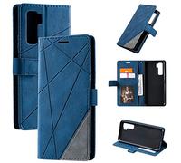 QiongniAN Coque pour Huawei P40 Lite 5G,Coque pour Huawei P40 Lite 5G CDY-NX9A CDY-N29A Coque Housse Etui Cover Blue