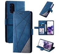 QiongniAN Coque pour Samsung Galaxy S20 Lite,Magnétique Etui Housse pour Samsung SM-G781B/DS Galaxy S20 FE 5G / SM-G781U1/DS SM-G780F/DSM SM-G781W SM-G781V / S20 Fan Edition Étui Téléphone Blue