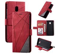 QiongniAN Coque pour Samsung SM-J530G/DS Galaxy J5 2017 / SM-J530GM/DS SM-J530F/DS SM-J530L SM-J530K SM-J530S / Galaxy J5 Pro 2017 Coque Housse Etui Cover Red