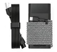 QIOUZW Chargeur USB C fin 65 W pour ordinateur portable compatible avec HP Spectre X360 Elitebook Envy Omnibook Chromebook Elite x2 ProBook Zbook Quick Charing Travel Type C Adaptateur secteur