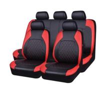 QIOZO Housse de Siege Voiture Universelle Accessoire pour Audi A3 8P Sportback A3 8P Sportback S A3 8L A3 Sportback A3 8V Sportback Pièces Automobiles/étanche_Noir Rouge