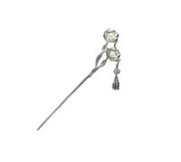 Qipao Lot de 2 pinces à cheveux en métal Ginkgo