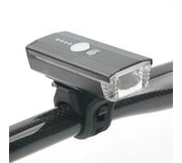 Qipeika Klaxon électrique de détection de lumière de cyclisme extérieur - Phare avant noir / sans batterie