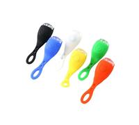 Qipeika Lot de 10 lumières d'avertissement en silicone multifonction et pratique pour vélo (sans batterie)