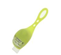 Qipeika Lot de 10 voyants d'avertissement de batterie en silicone multifonctions et pratiques pour vélo - Lumière jaune (batterie 2032)